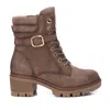 Xti Women's Carmela Suede Booties In Taupe In Grey