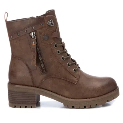 Xti Women's Casual Ankle Booties In Camel In Brown