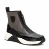Shop Xti Women's Casual Booties In Khaki In Green