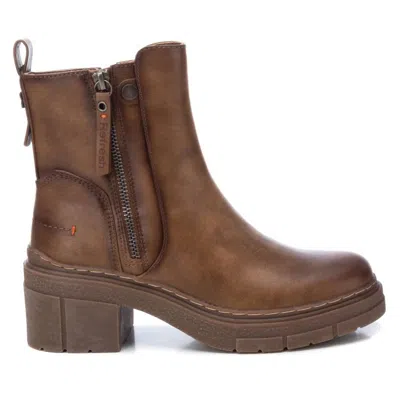 Xti Women's Casual Booties In Light Brown