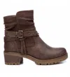 XTI WOMEN'S CASUAL BOOTIES IN TAUPE