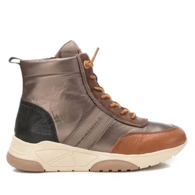 Xti Women's Casual Booties In Taupe In Multi