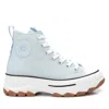 Xti Women's Casual Canvas High Top Sneakers By  In Grey