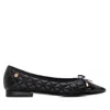 Xti Women's 144245 Flat Shoes In Black In Black
