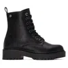 Xti Women's Casual Combat Booties Refresh Collection By  In Black