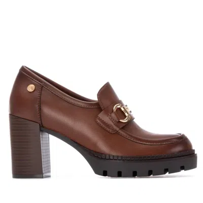 Xti Women's Casual Heeled Loafers By  In Brown