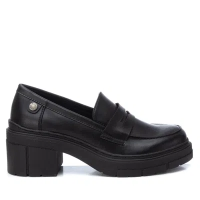 Xti Women's Casual Heeled Moccasins By  In Black