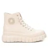 Xti Women's Casual High Top Sneakers In Beige In Beige