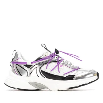 Xti Women's Casual Lace-up Sneakers By  In White
