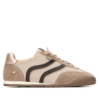 Xti Women's Casual Lace-up Sneakers In Beige In Neutral