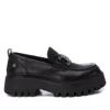 Xti Women's Moccasins Shoes In Black In Black