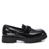 Xti Patent Leather Chunky Loafer In Black
