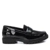 Xti Women's Casual Patent Leather Moccasins By  In Black