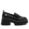 Xti Women's Casual Platform Moccasins In Black In Black