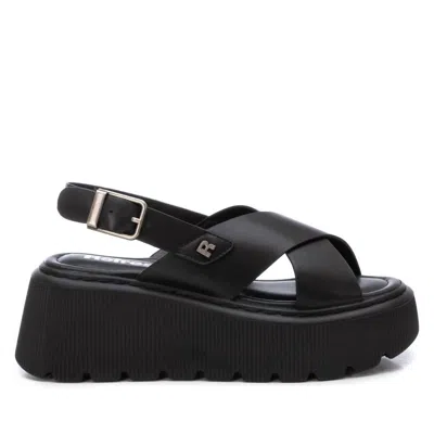 XTI WOMEN'S CASUAL SANDALS IN BLACK