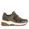 Xti Women's Casual Sneakers In Khaki In Green