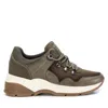 Xti Women's Casual Sneakers In Khaki In Green