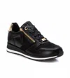 Xti Women's Trainer Sneakers In Black In Black