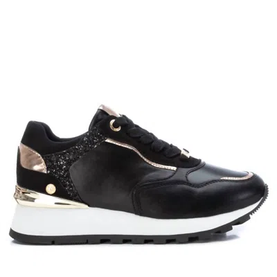Xti Women's Casual Sneakers In Black In Blue