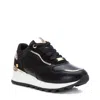 Xti Women's Casual Sneakers In Charcoal In Pink