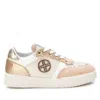 Xti Women's Casual Sneakers In Gold In Beige
