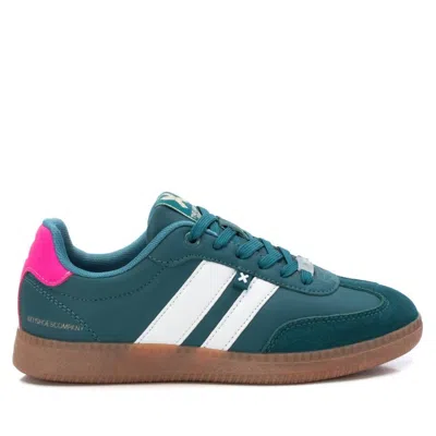 Xti Women's Casual Sneakers In Green In Blue