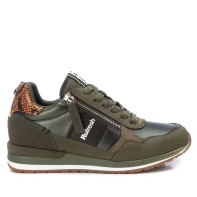 Xti Women's Casual Sneakers In Khaki In Green