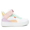 Xti Women's Casual Sneakers In White Multicolor In Multi