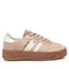 Xti Women's Casual Suede Sneakers By  In Beige