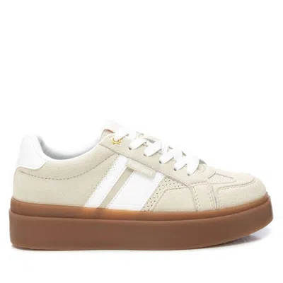 Xti Women's Casual Suede Sneakers By  In White