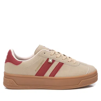 Xti Women's Casual Suede Sneakers By  In White