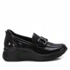 Xti Women's Casual Wedge Moccasins In Black In Black