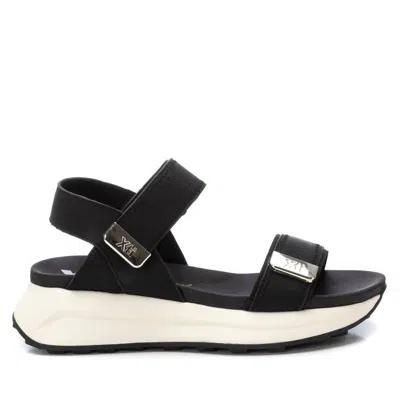 Xti Women's Casual Wedge Sandals In Black