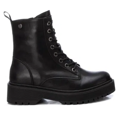 XTI WOMEN'S COMBAT BOOTIES BY IN BLACK
