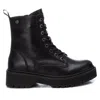 Xti Women's Combat Booties By In Black In Black