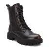 Xti Women's Combat Booties In Brown In Brown