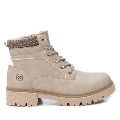 Xti Women's Combat Booties In Beige