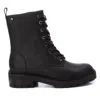 Xti Women's Combat Booties By In Black In Black