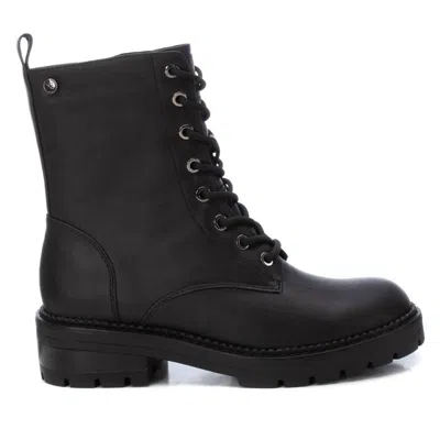 XTI WOMEN'S COMBAT BOOTIES IN BLACK