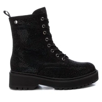 Xti Women's Combat Booties In Black