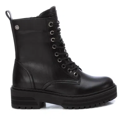 Xti Women's Combat Booties In Black