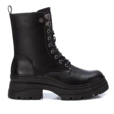 Xti Women's Combat Booties In Black