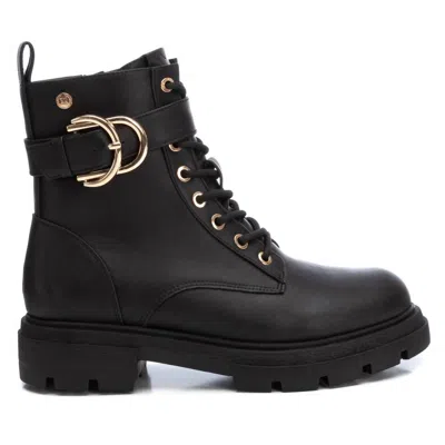 Xti Women's Combat Booties In Black