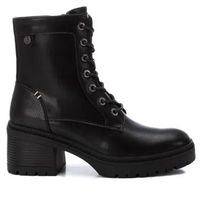 Xti Womens Combat Booties In Black