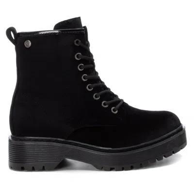 Xti Women's Combat Booties In Black
