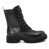 Xti Women's Combat Booties In Brown In Brown