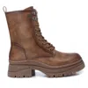 Xti Women's Lace-up Booties In Taupe In Grey