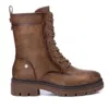 Xti Women's Lace-up Booties In Taupe In Grey