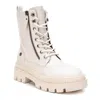 Xti Women's Combat Boots In Open White In White