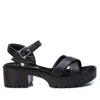 Xti Women's Combat Sandals In Black In Black